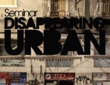 DISAPPEARING URBAN seminário